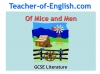 Of Mice and Men Teaching Resources (slide 1/281)